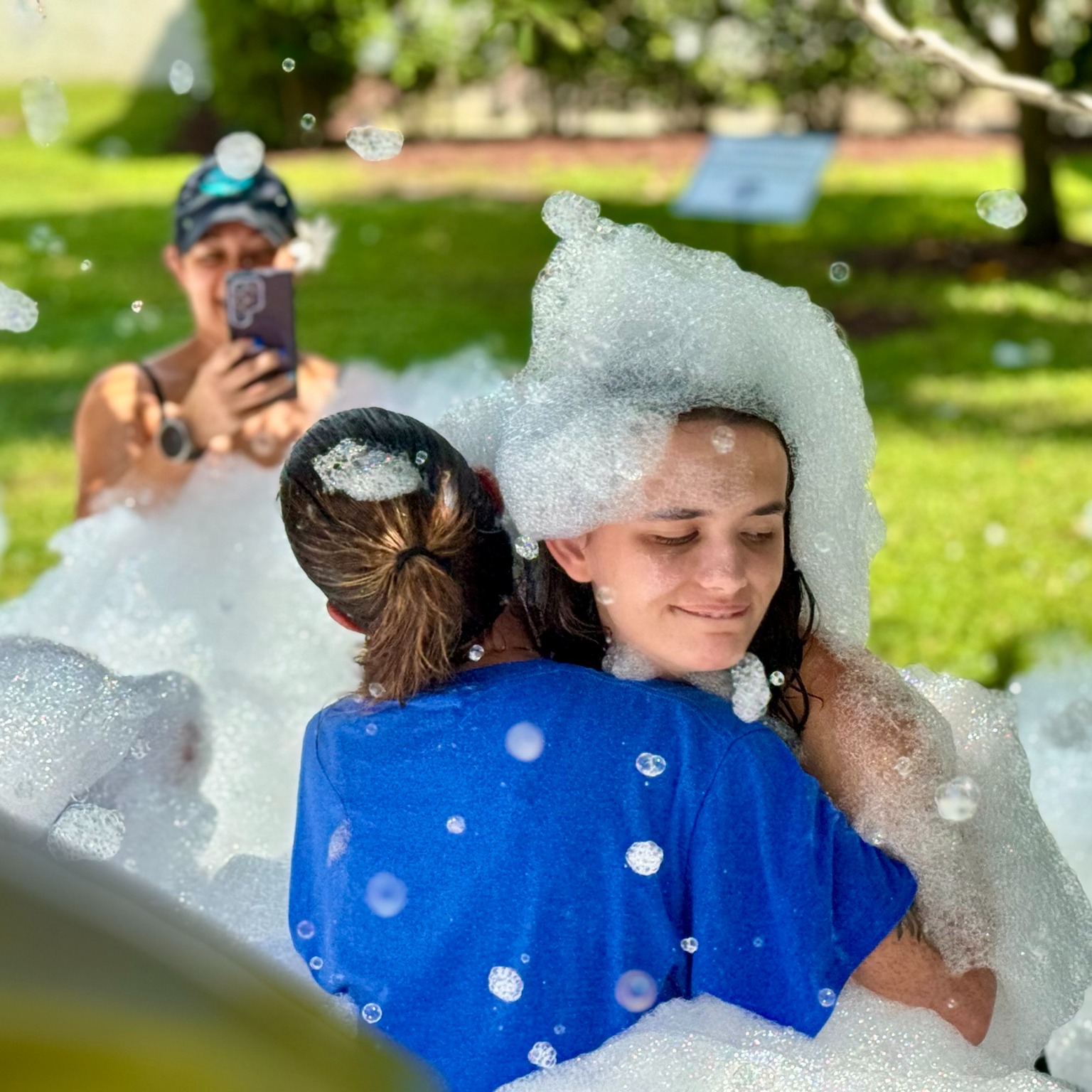 School foam party PBIS rewards Maryland